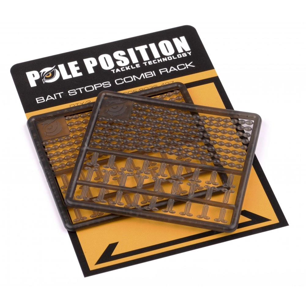 Zarážky Pole Position Bait Stops Combi Rack / Bižutéria / zarážky na boilies a pelety